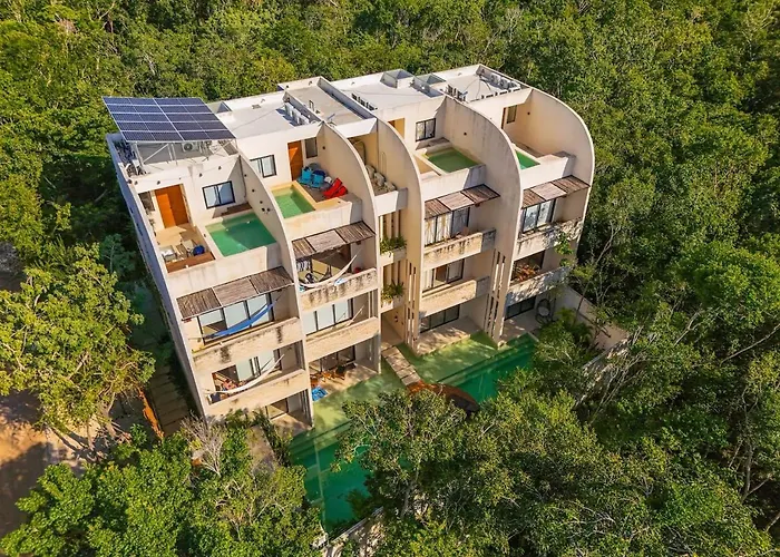 Lux 1 Bedroom With Rooftop Pool In Jungle At Paraiso *