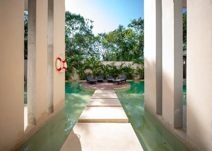 Lux 1 Bedroom With Rooftop Pool In Jungle At Paraiso Сasa de vacaciones