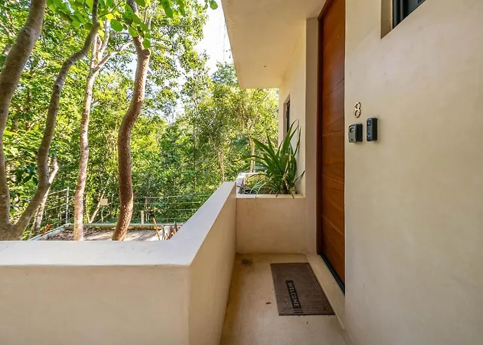 Lux 1 Bedroom With Rooftop Pool In Jungle At Paraiso Сasa de vacaciones Tulum