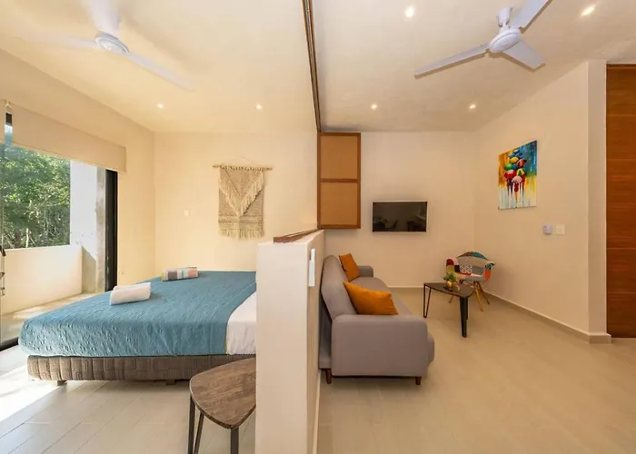 Lux 1 Bedroom With Rooftop Pool In Jungle At Paraiso Tulum