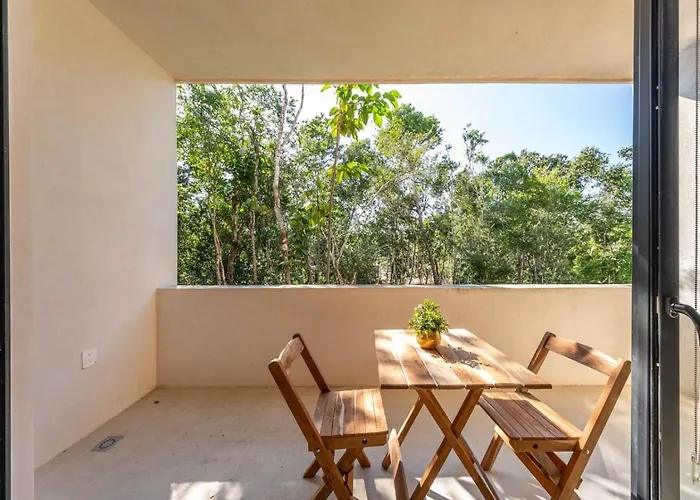 Сasa de vacaciones Lux 1 Bedroom With Rooftop Pool In Jungle At Paraiso Tulum