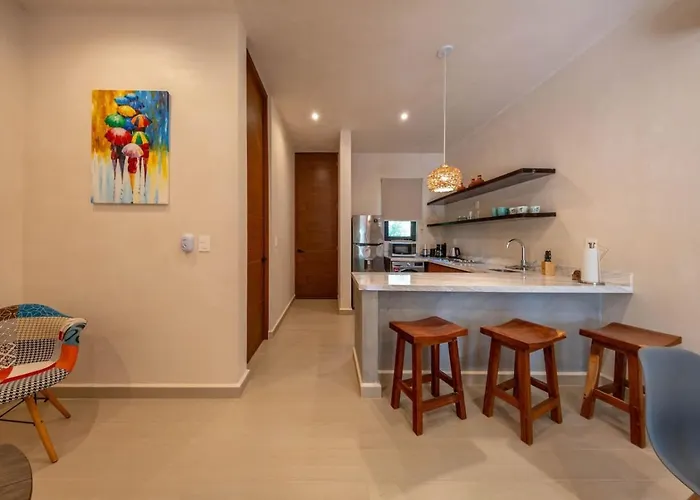 Сasa de vacaciones Lux 1 Bedroom With Rooftop Pool In Jungle At Paraiso
