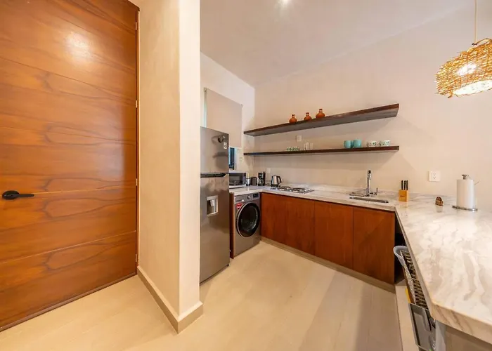Lux 1 Bedroom With Rooftop Pool In Jungle At Paraiso Сasa de vacaciones Tulum