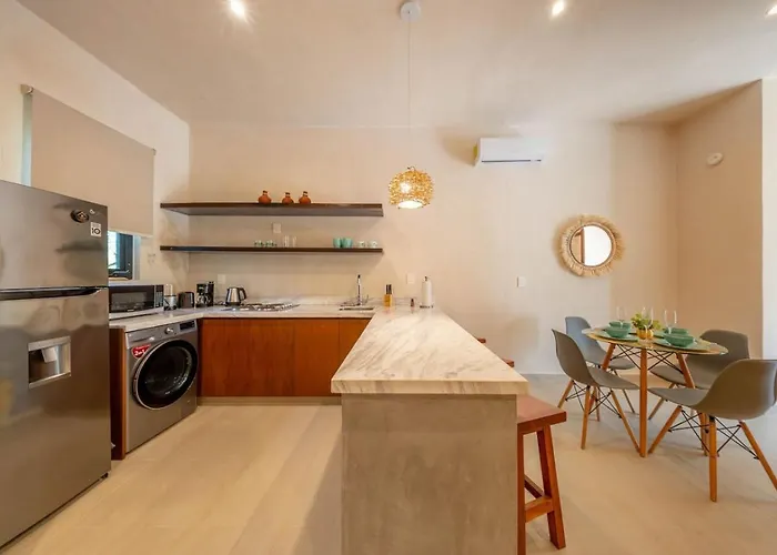 Lux 1 Bedroom With Rooftop Pool In Jungle At Paraiso Сasa de vacaciones Tulum