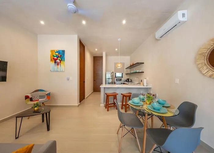 Сasa de vacaciones Lux 1 Bedroom With Rooftop Pool In Jungle At Paraiso Tulum