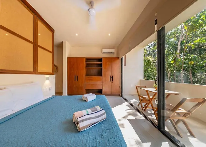 Lux 1 Bedroom With Rooftop Pool In Jungle At Paraiso Tulum