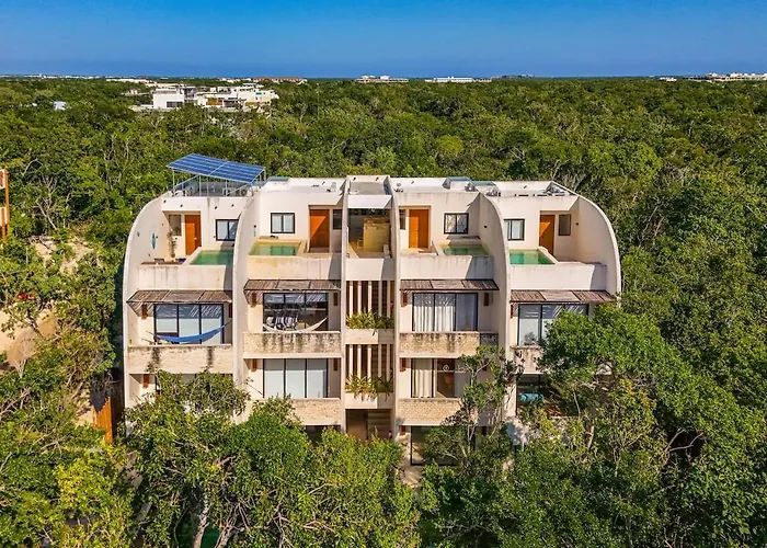 Lux 1 Bedroom With Rooftop Pool In Jungle At Paraiso Сasa de vacaciones