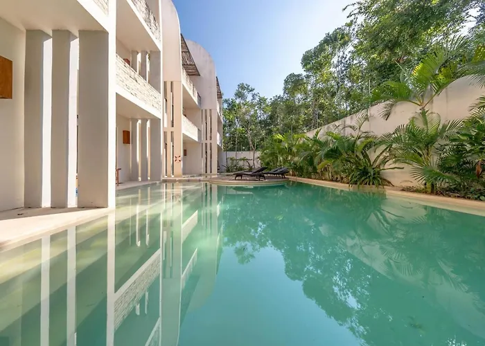 Lux 1 Bedroom With Rooftop Pool In Jungle At Paraiso Сasa de vacaciones *